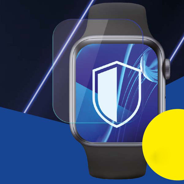 Universelle Bildschirmfolie 3mk Anti-Shock All-Safe, für jedes Smartwatch-Modell