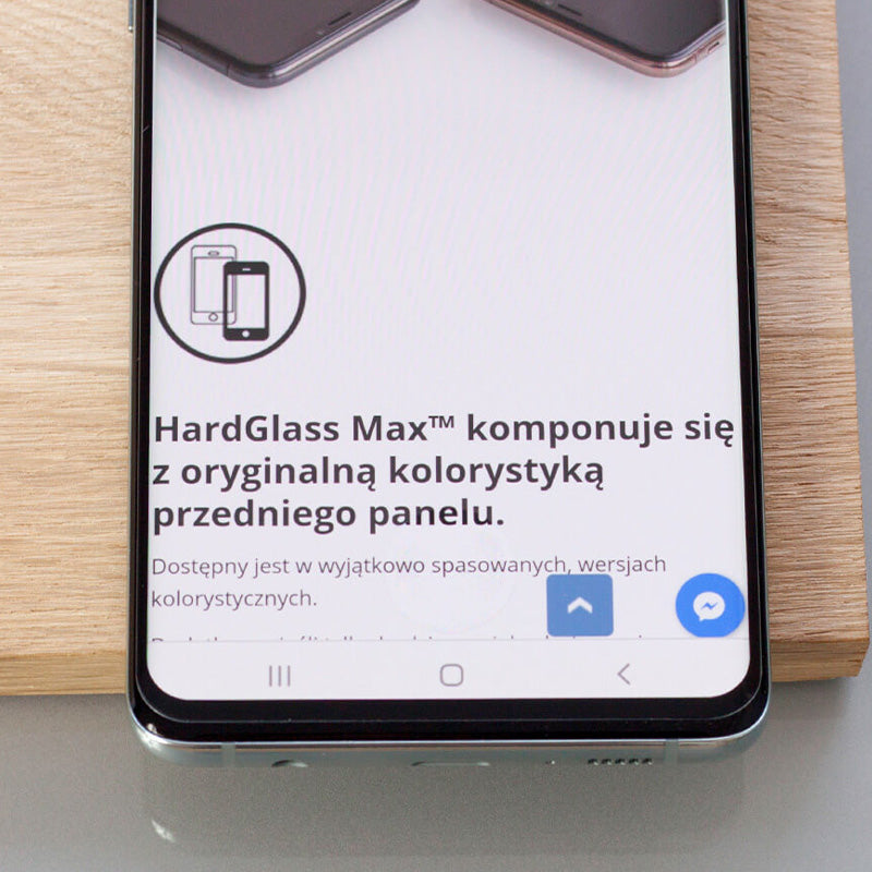 Gehärtetes Glas 3mk HardGlass Max Privacy für iPhone 13/13 Pro/14, Schwarzer Rahmen