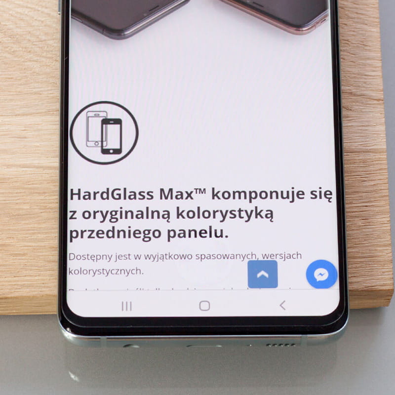 Gehärtetes Glas 3mk HardGlass Max Privacy für iPhone 14 Pro, Schwarzer Rahmen