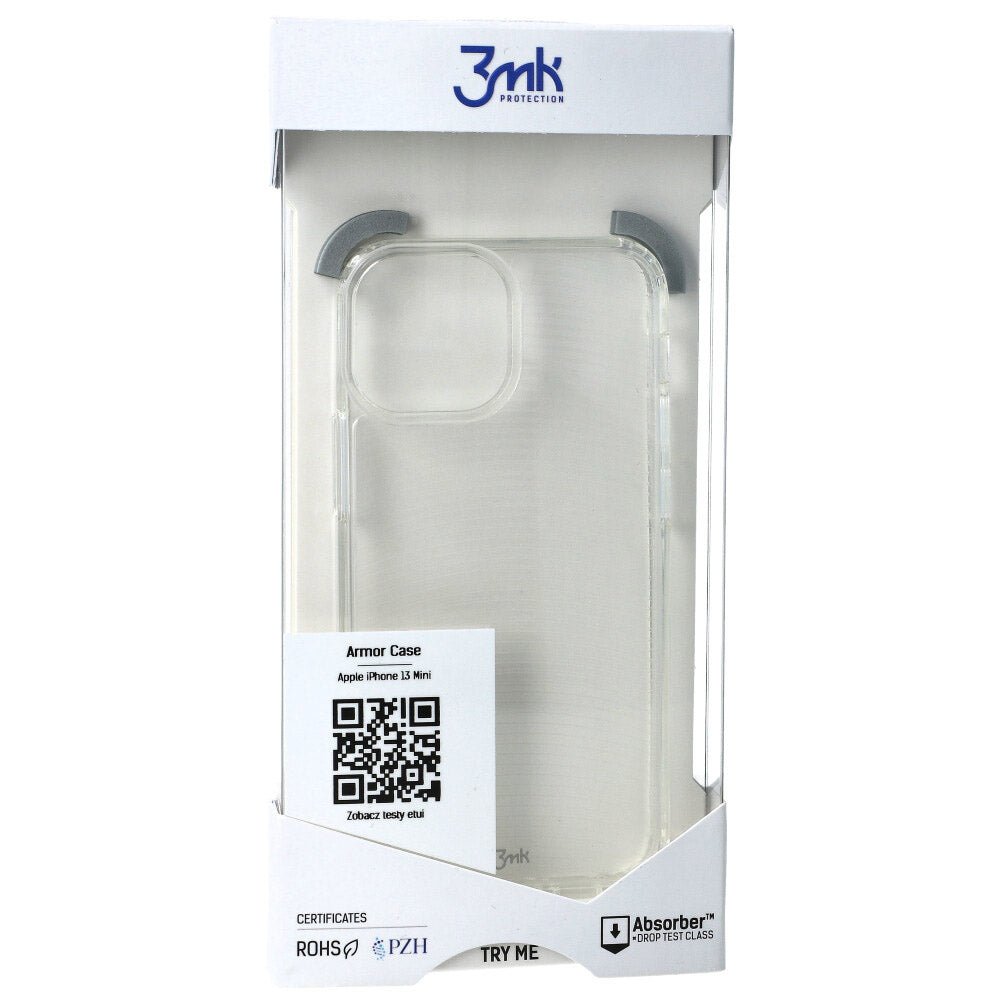 Schutzhülle 3mk Clear Case für iPhone 13 Mini, transparent