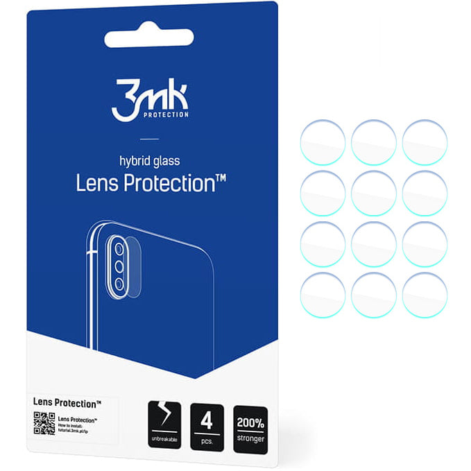 Hybridglas für die Kamera 3mk Hybrid Glass Lens Protection Galaxy S21 Plus 5G