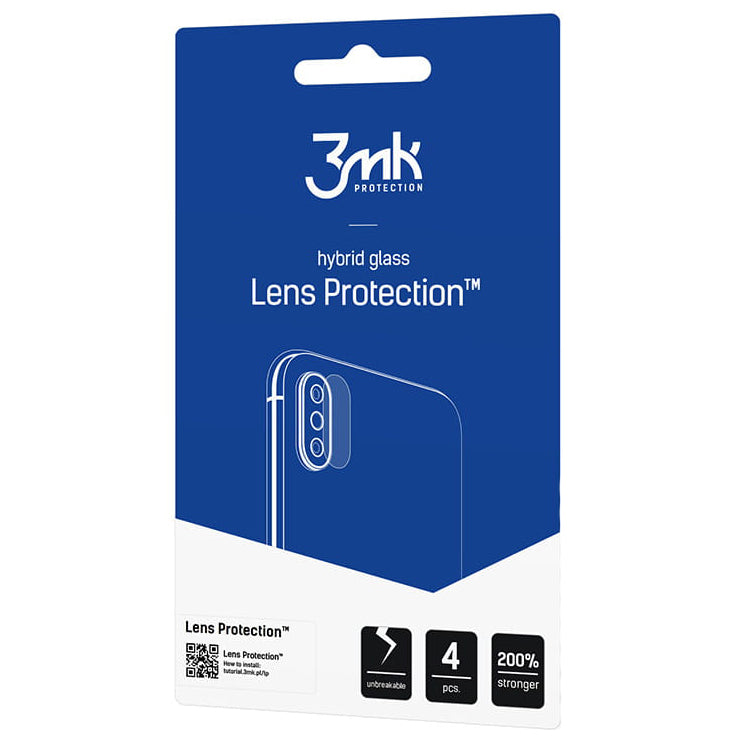 Gehärtetes Glas für die Kamera 3mk Hybrid Glass Lens Protection für Realme GT 5G