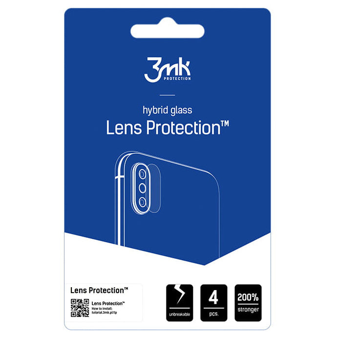 Glas für die Kamera 3mk Hybrid Glass Lens Protection für Galaxy S22 5G