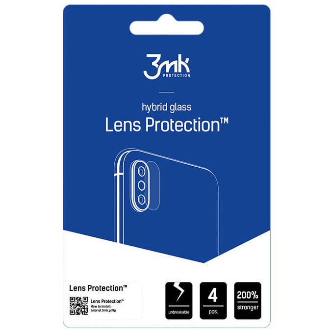 Gehärtetes Glas für die Kamera 3mk Hybrid Glass Lens Protection für Redmi Note 11s 4G