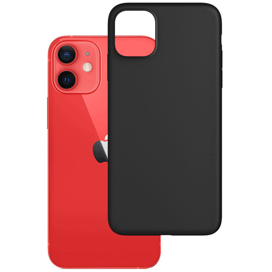 Schutzhülle 3mk Matt Case für iPhone 13, schwarz