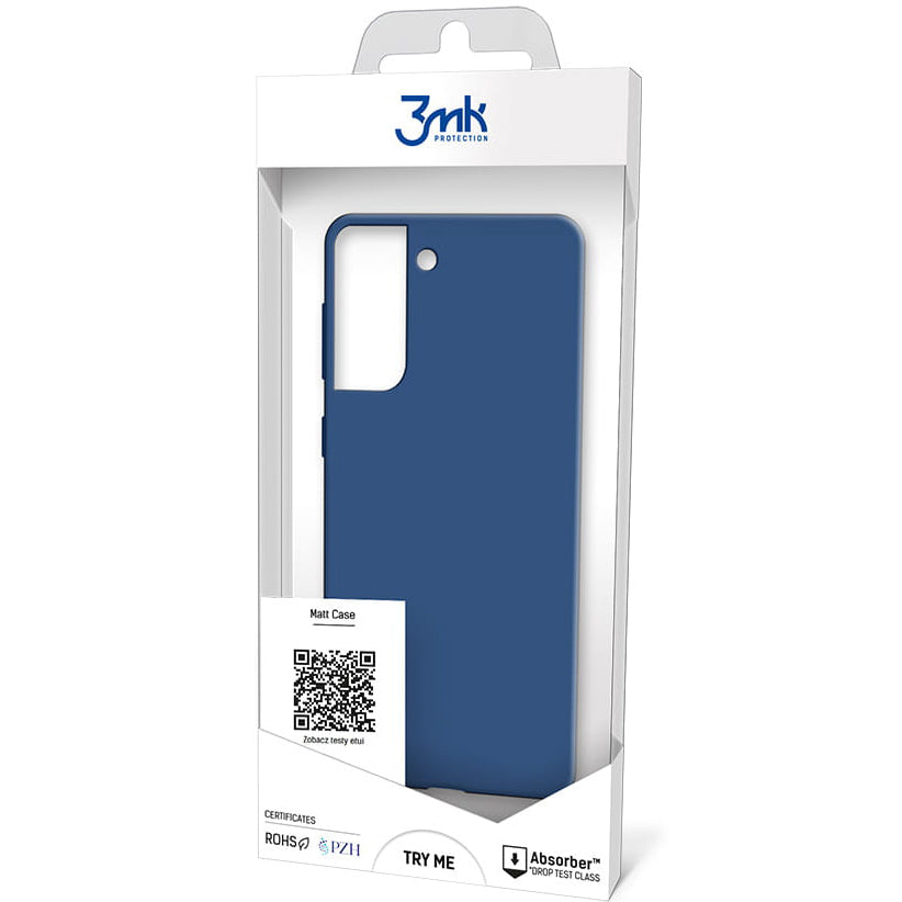 Schutzhülle 3mk Matt Case für Galaxy S22 5G, dunkelblau