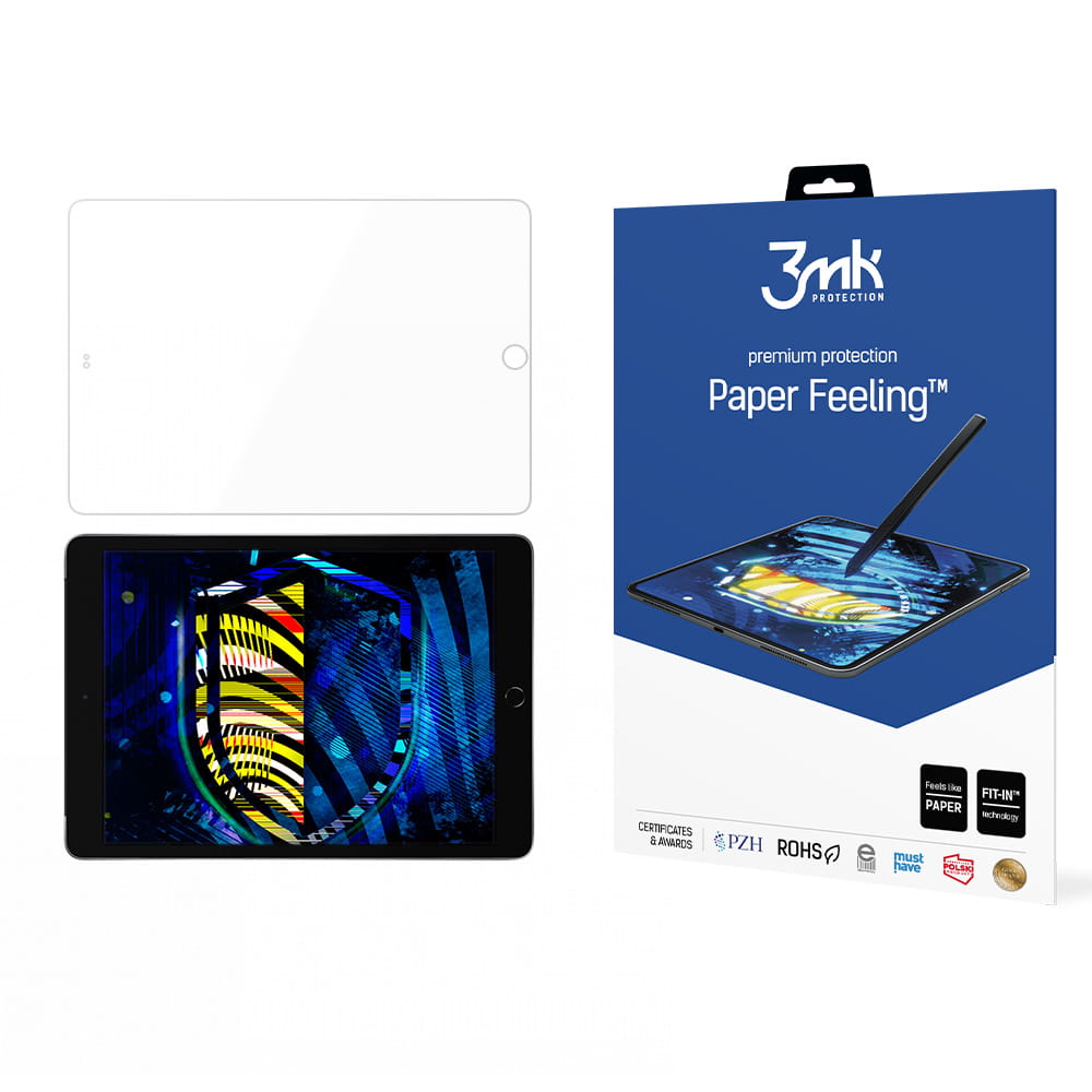 Schutzfolie 3mk Paper Feeling für iPad 10.2" 8 / 9 gen, 2 Stück