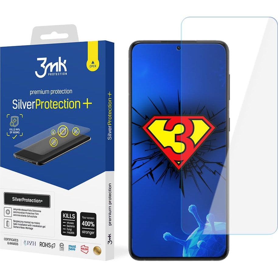 Antimikrobielle Schutzfolie 3MK Silver Protection+ für Galaxy S22 Plus