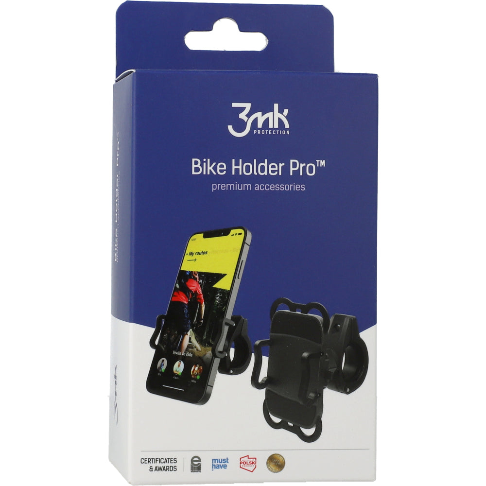 Fahrrad Handyhalterung 3mk Bike Holder Pro, universal, Schwarz