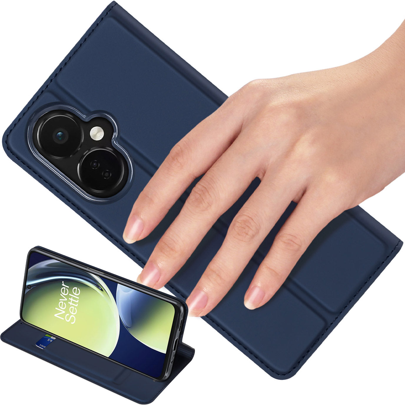Schutzhülle Dux Ducis Skin Pro für OnePlus Nord CE 3 Lite 5G, Blau