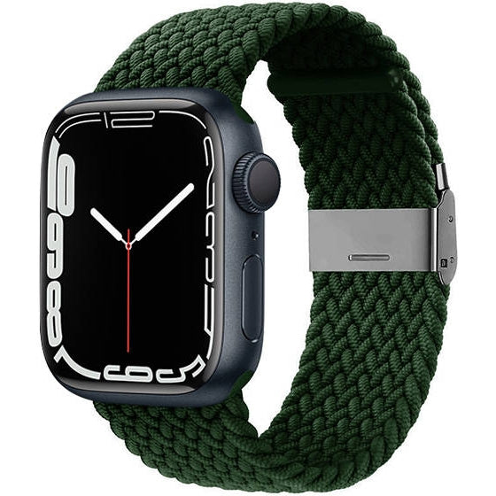Armband Crong Wave Band für Apple Watch 41/40/38 mm, Grün