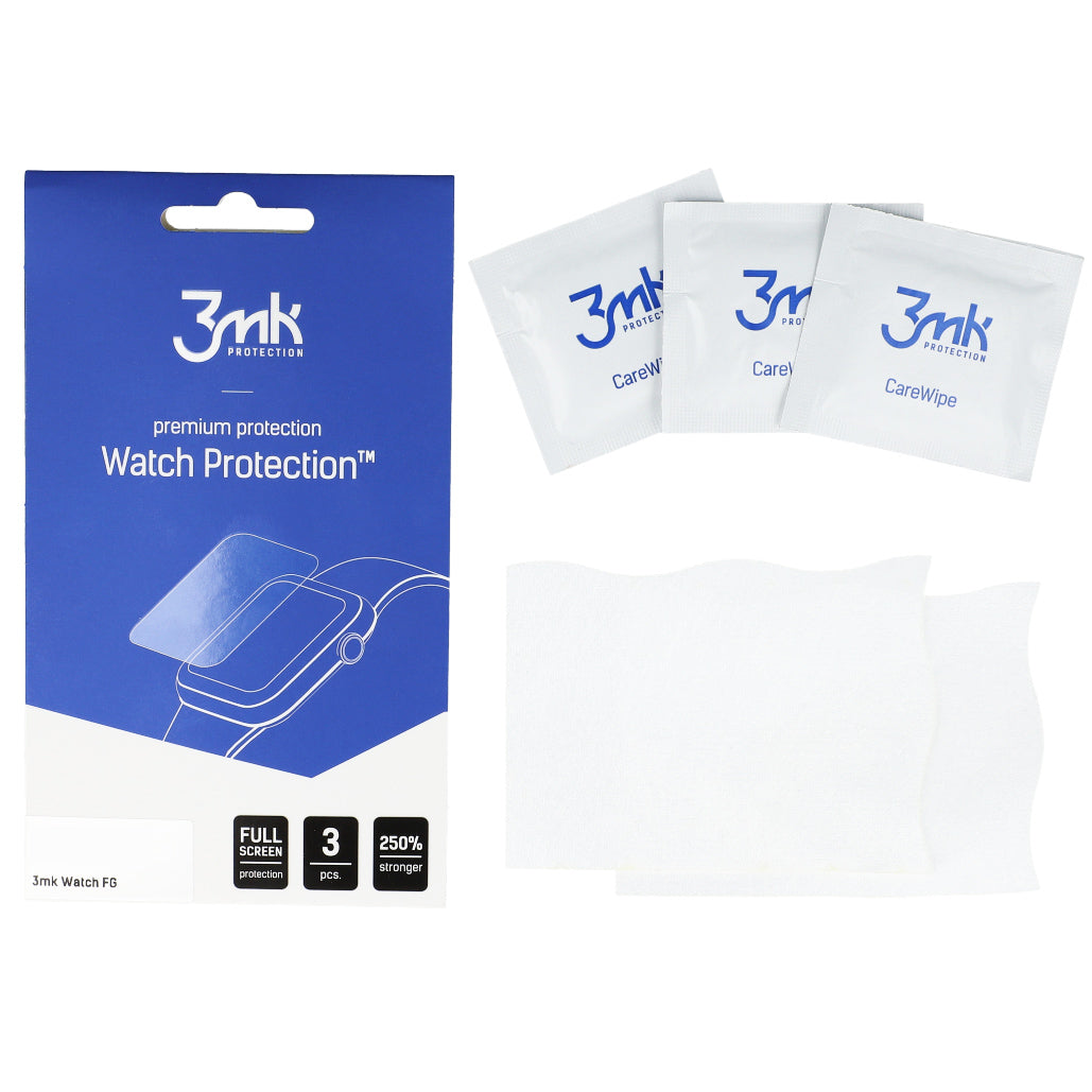 Hybridglas 3mk Watch Protection für Garmin Forerunner 955, 3 Stück
