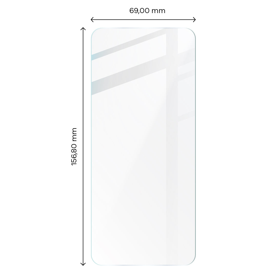 Gehärtetes Glas Bizon Glass Clear 2 für Poco X5 / Redmi Note 12 4G / Redmi Note 12 5G