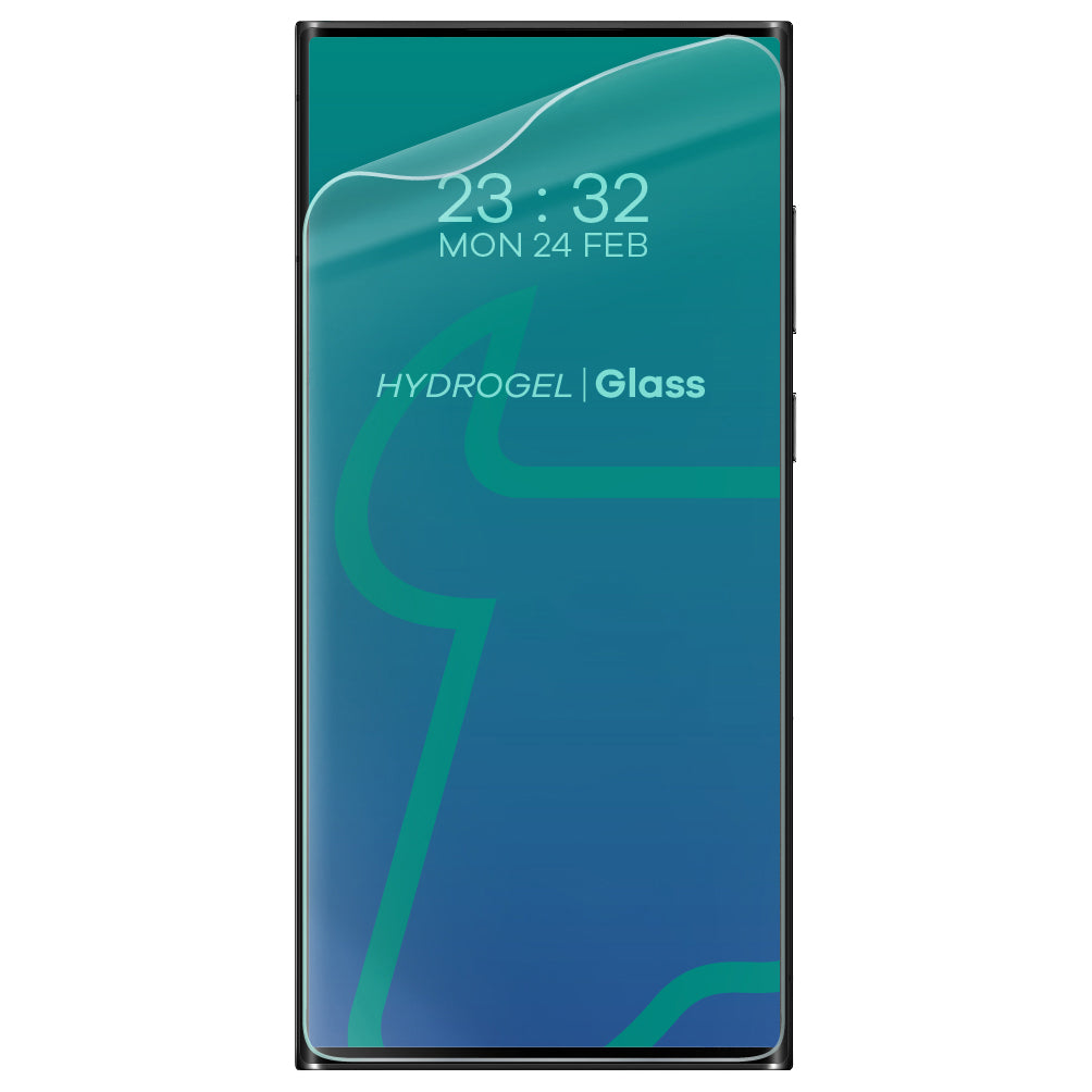 Hydrogel Folie für Display und Rückseite Bizon Glass Hydrogel, Galaxy S23 Ultra, 2 Stück