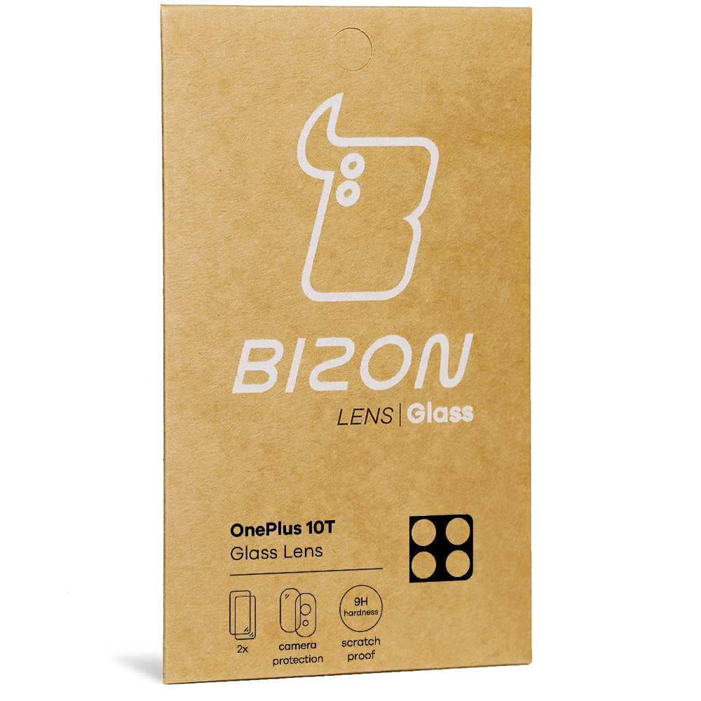 Gehärtetes Glas für die Kamera Bizon Glass Lens für OnePlus 10T, 2 Stück