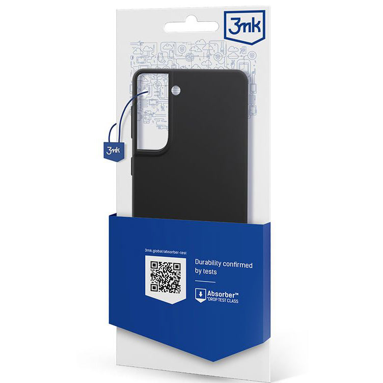 Schutzhülle 3mk Silicone Case für iPhone 14, Schwarz