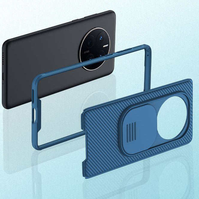 Schutzhülle Nillkin CamShield Pro für Huawei Mate 50 Pro, Blau