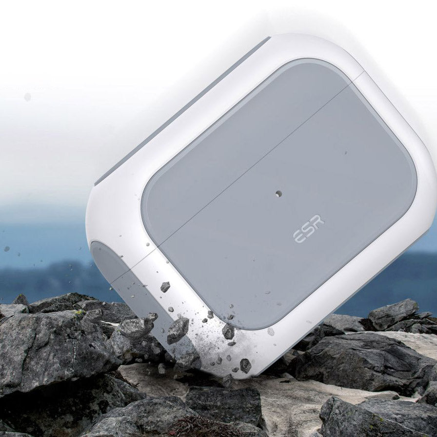 Schutzhülle ESR Orbit HaloLock MagSafe für AirPods Pro 1 / 2, Weiß