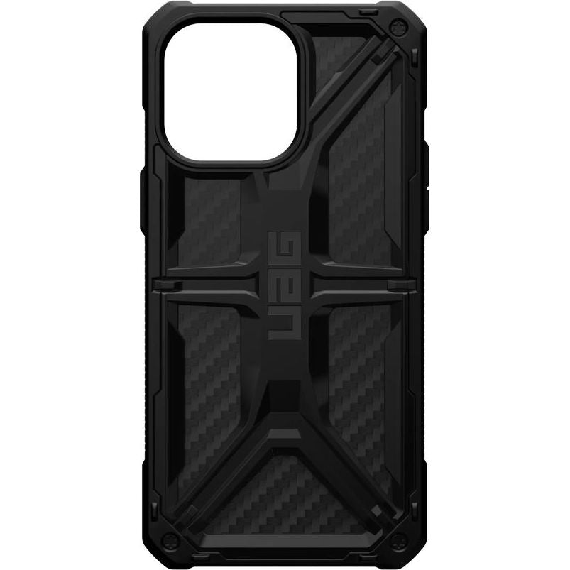 Schutzhülle Urban Armor Gear Monarch für iPhone 14 Pro Max, Schwarz + carbon