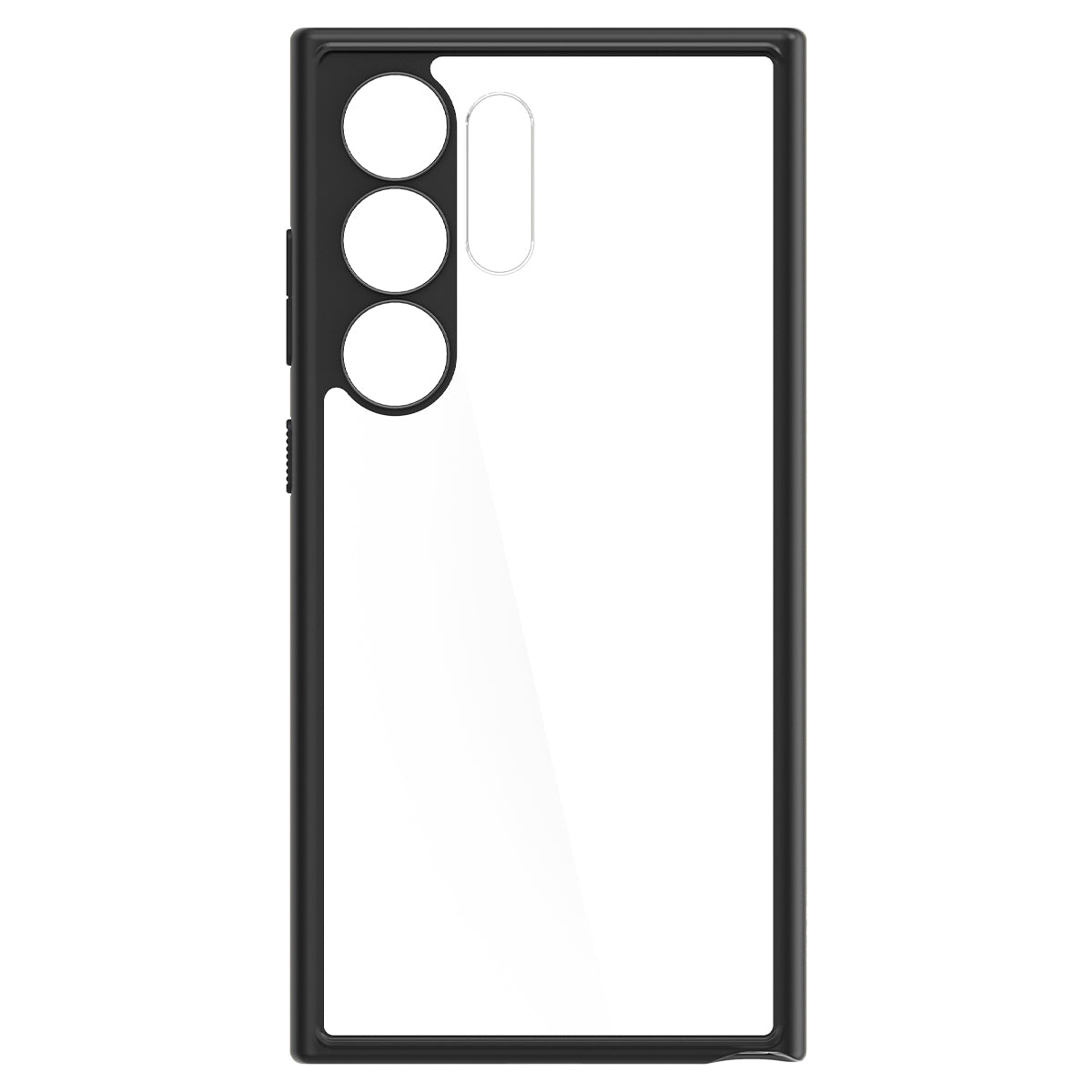 Schutzhülle für Galaxy S24 Ultra, Spigen Ultra Hybrid, Transparent-Schwarz