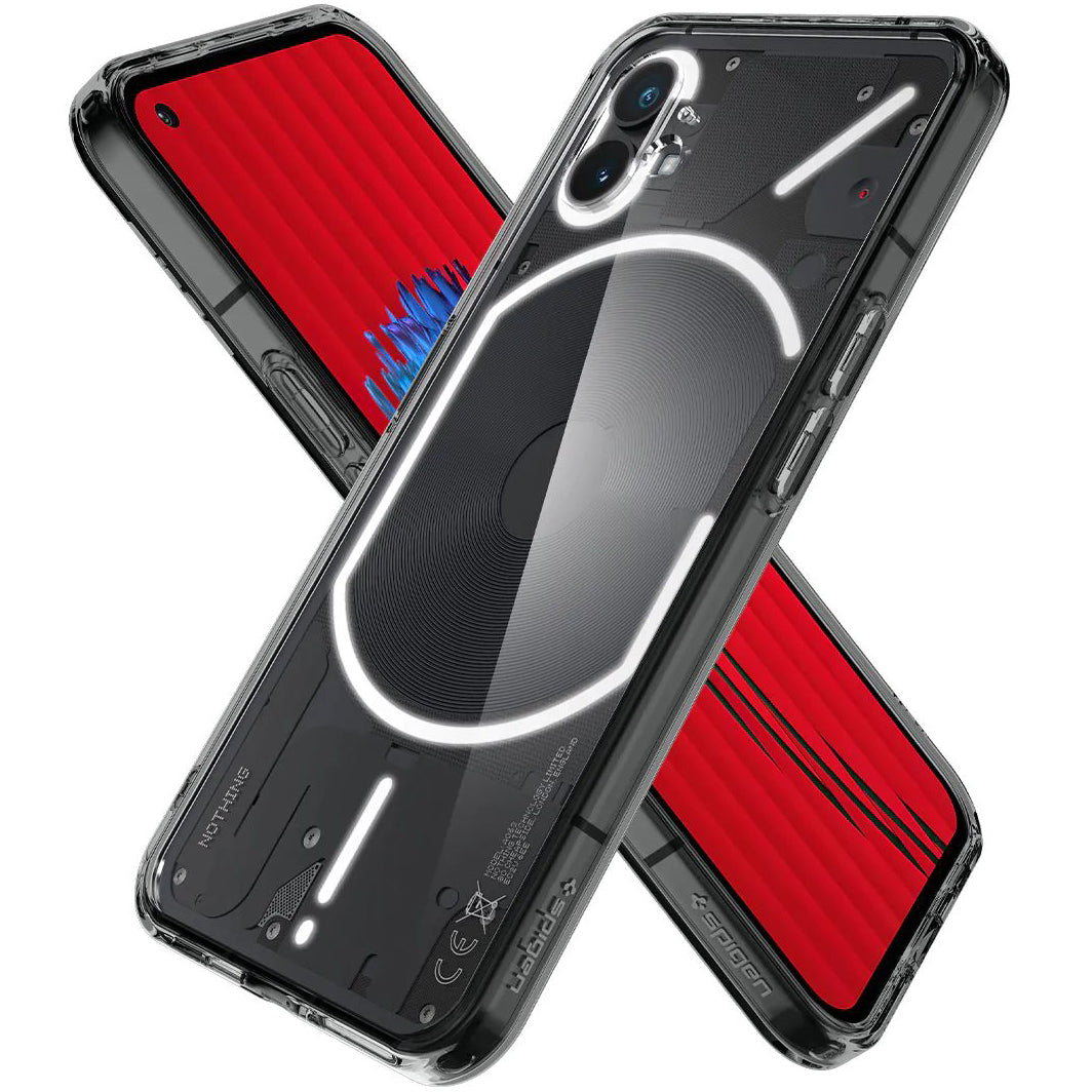 Schutzhülle Spigen Ultra Hybrid für Nothing Phone 1, Transparent-Grau
