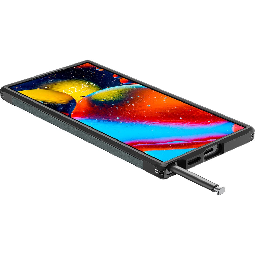 Schutzhülle für Galaxy S24 Ultra, Spigen Tough Armor, Grün