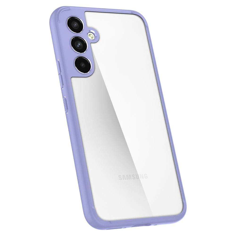 Schutzhülle Spigen Ultra Hybrid für Galaxy A54 5G, Transparent/Violett