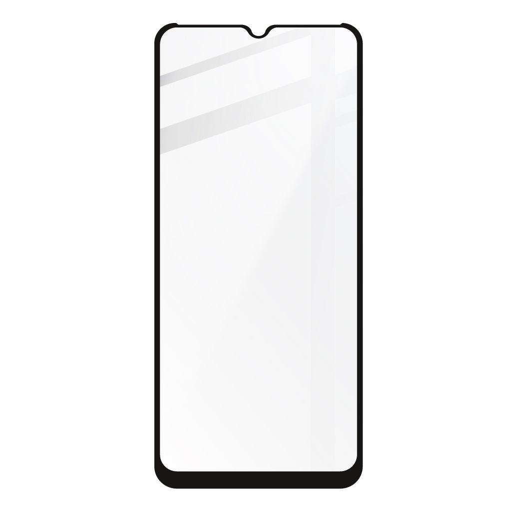 Gehärtetes Glas Bizon Glass Edge für Realme C31, Schwarz