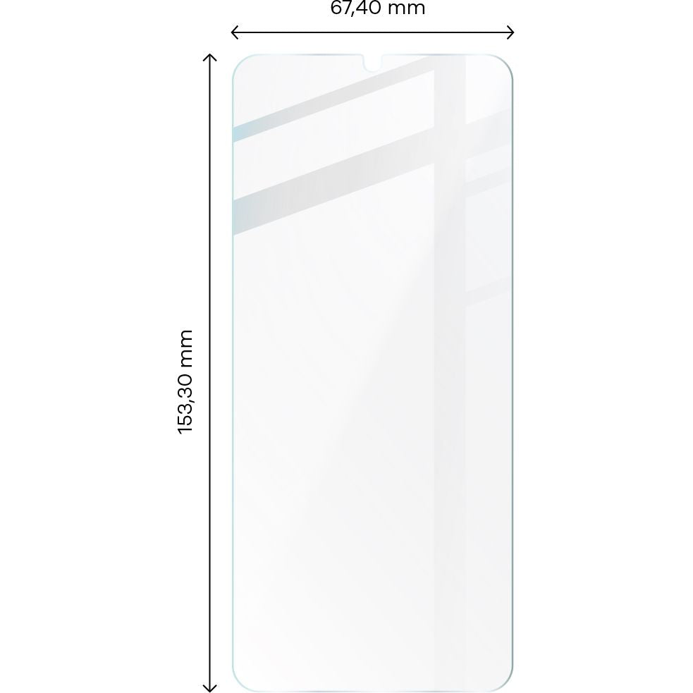 Gehärtetes Glas für Galaxy A33 5G, Bizon Glass Clear