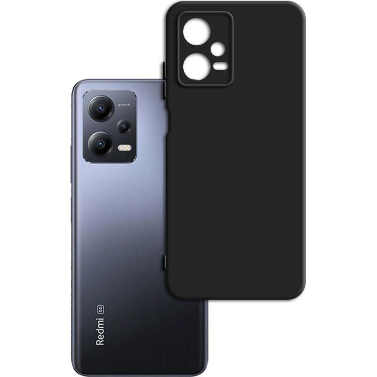 Schutzhülle 3mk Matt Case für Redmi Note 12 Pro+, Schwarz