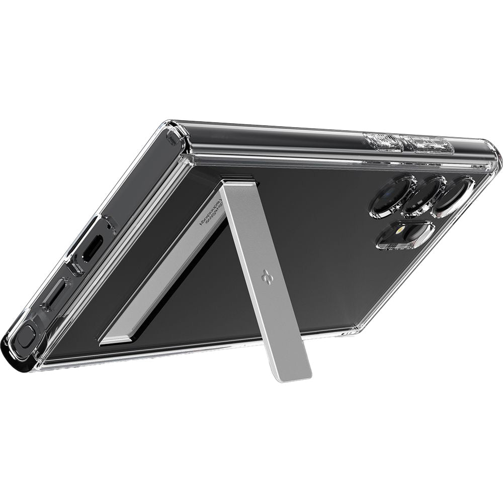 Schutzhülle für Galaxy S24 Ultra, Spigen Ultra Hybrid S, Transparent