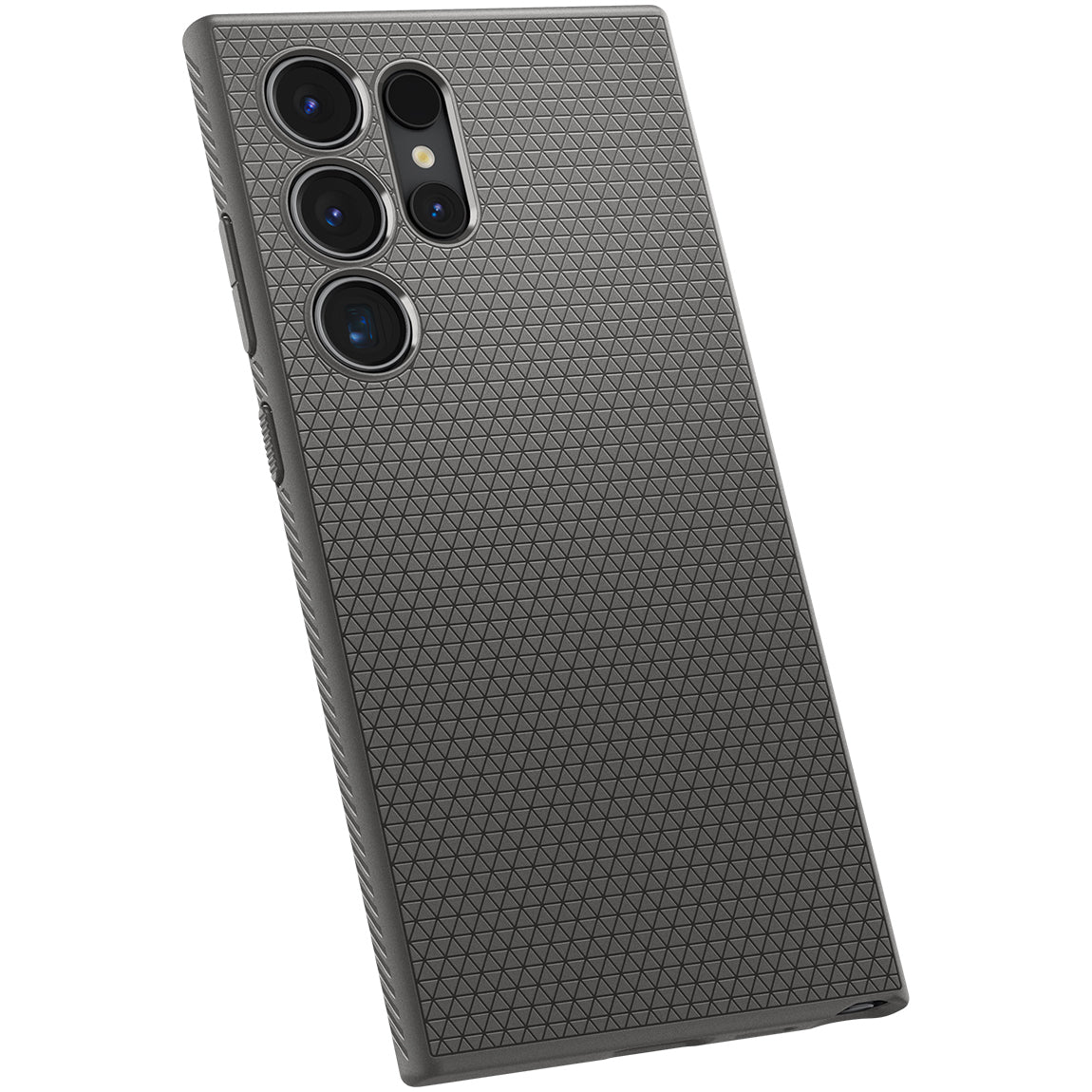 Schutzhülle für Galaxy S24 Ultra, Spigen Liquid Air, Grau