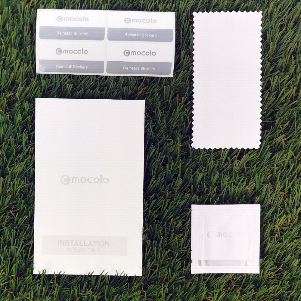 Gehärtetes Glas Mocolo TG+ Full Glue für Redmi Note 12 Pro 5G / Note 12 Pro+ 5G, schwarzer Rahmen