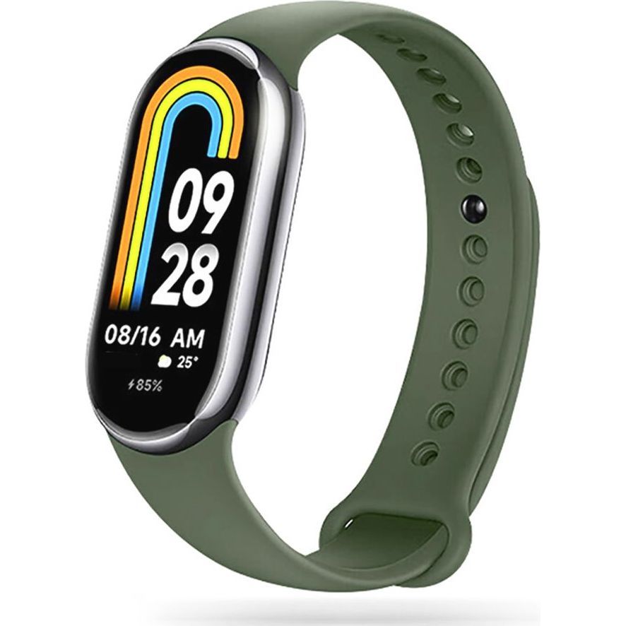 Armband Tech Protect Iconband für Xiaomi Mi Smart Band 8/ 8 NFC, Dunkelgrün