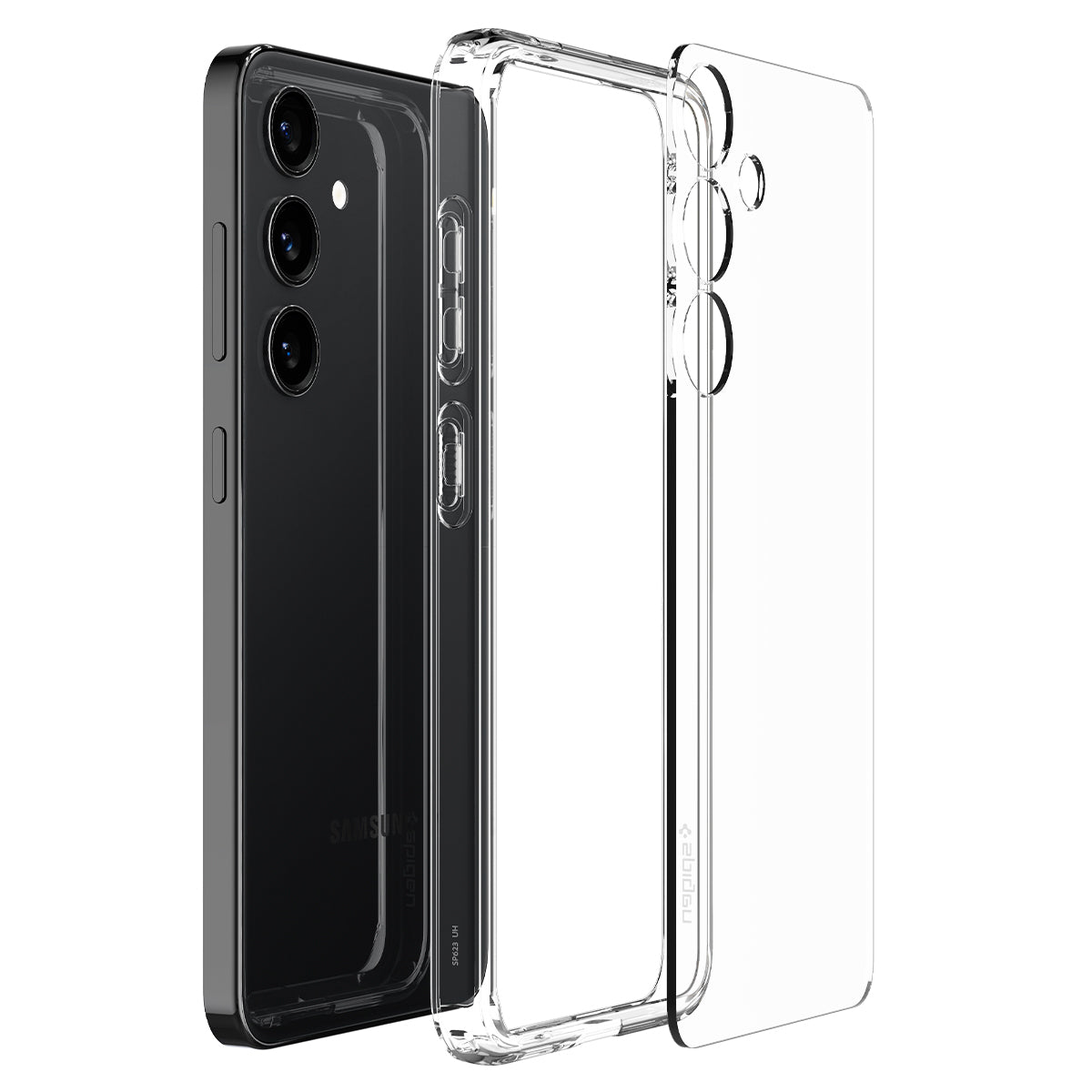 Schutzhülle für Galaxy S24 Plus, Spigen Ultra Hybrid, Transparent