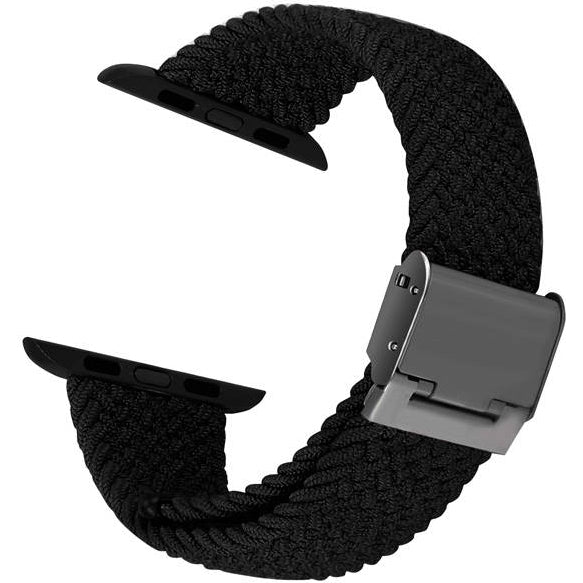 Armband Crong Wave Band für Apple Watch 41/40/38 mm, Graphitgrau