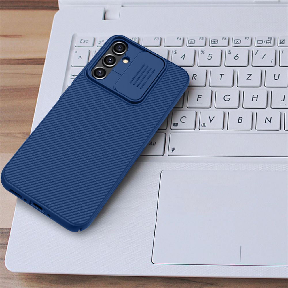 Schutzhülle Nillkin CamShield für Galaxy A34 5G, Blau