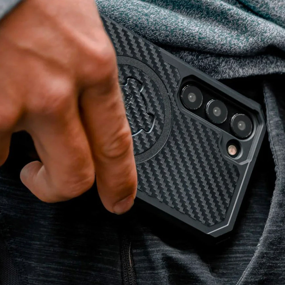 Schutzhülle Rokform Rugged für Galaxy S23 Ultra, Schwarz