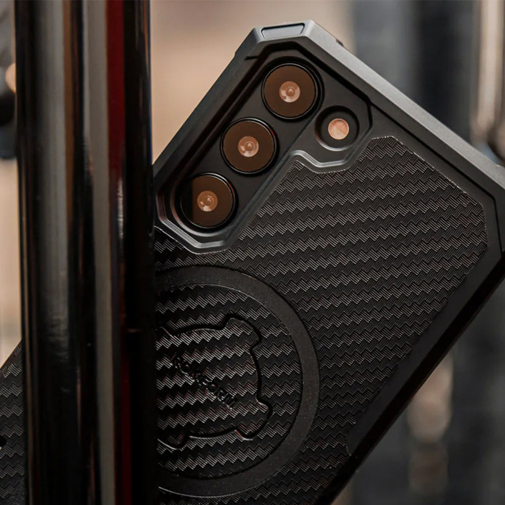 Schutzhülle Rokform Rugged für Galaxy S23 Ultra, Schwarz