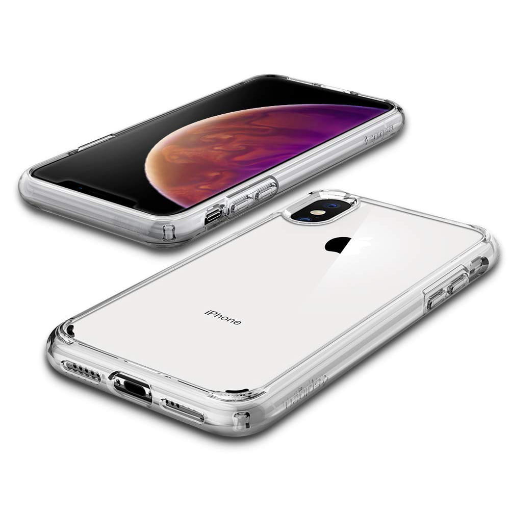 Schutzhülle Spigen Ultra Hybrid für iPhone Xs / X transparent
