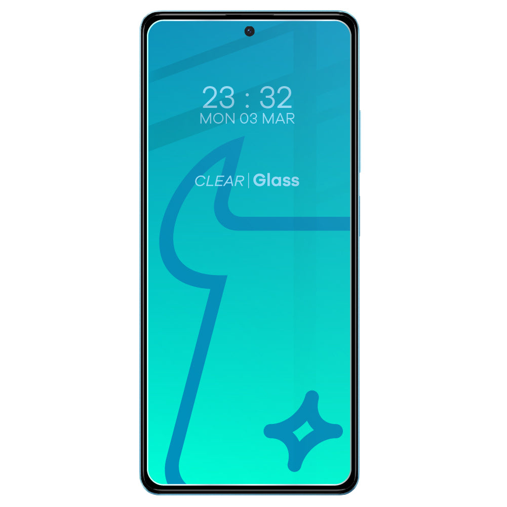 Gehärtetes Glas Bizon Glass Clear 2 für Poco X5 Pro