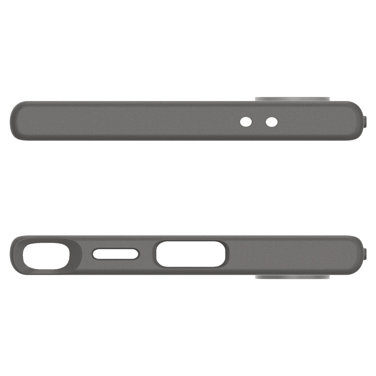 Schutzhülle für Galaxy S24 Ultra, Spigen Liquid Air, Grau
