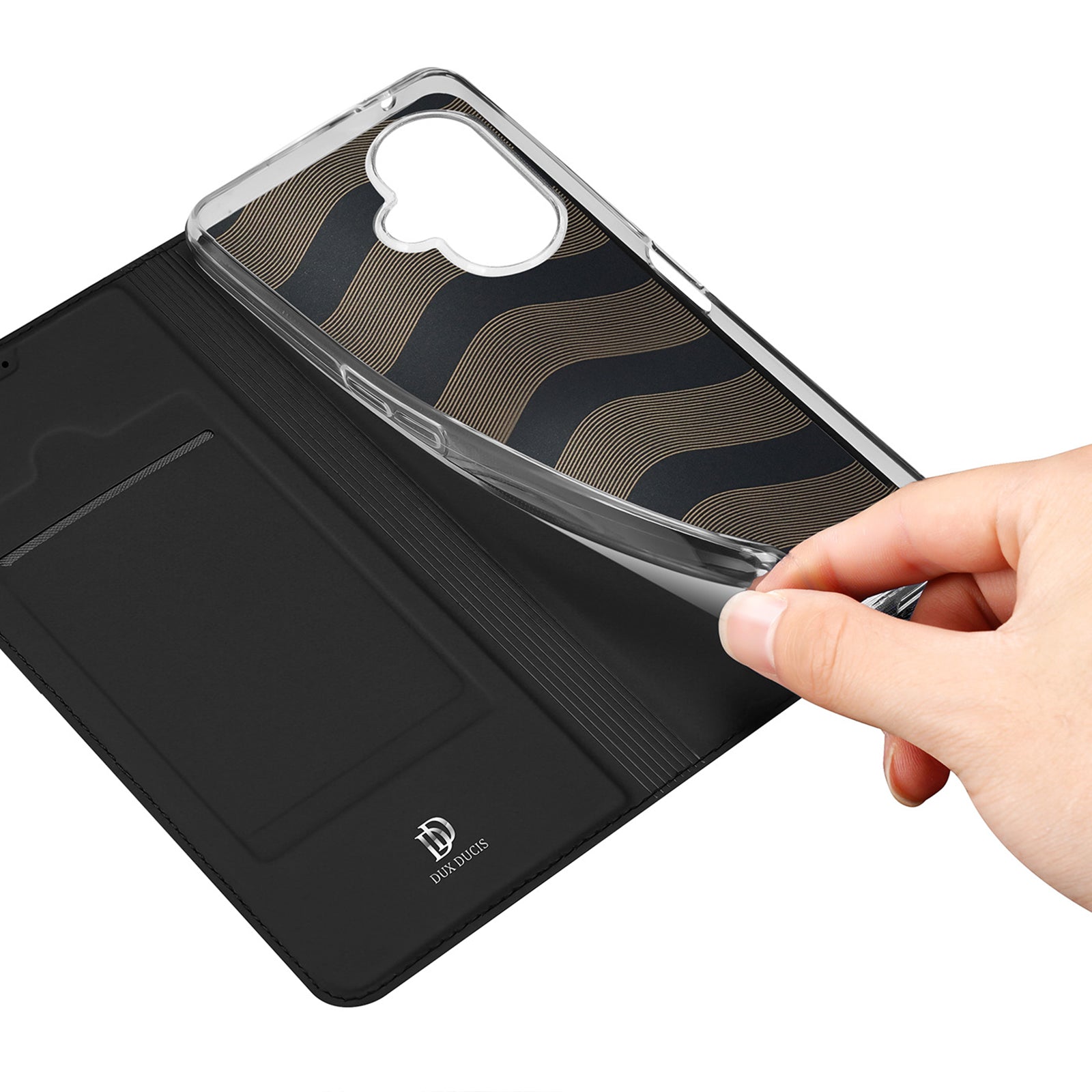 Schutzhülle Dux Ducis Skin Pro für OnePlus Nord CE 3 Lite 5G, Schwarz