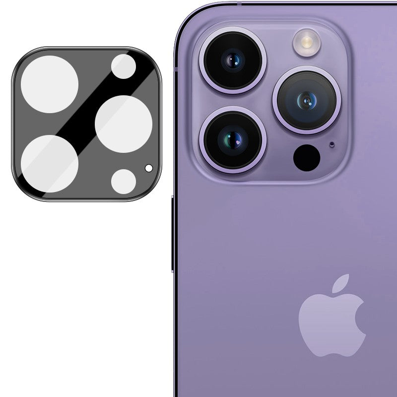 Gehärtetes Glas für die Kamera Bizon Glass Silk Lens für iPhone 15 Pro / iPhone 15 Pro Max, 2 Stück