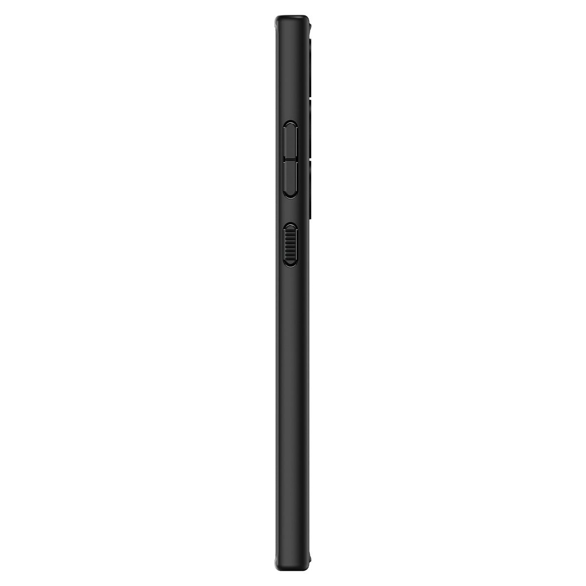 Schutzhülle für Galaxy S24 Ultra, Spigen Ultra Hybrid, Transparent-Schwarz