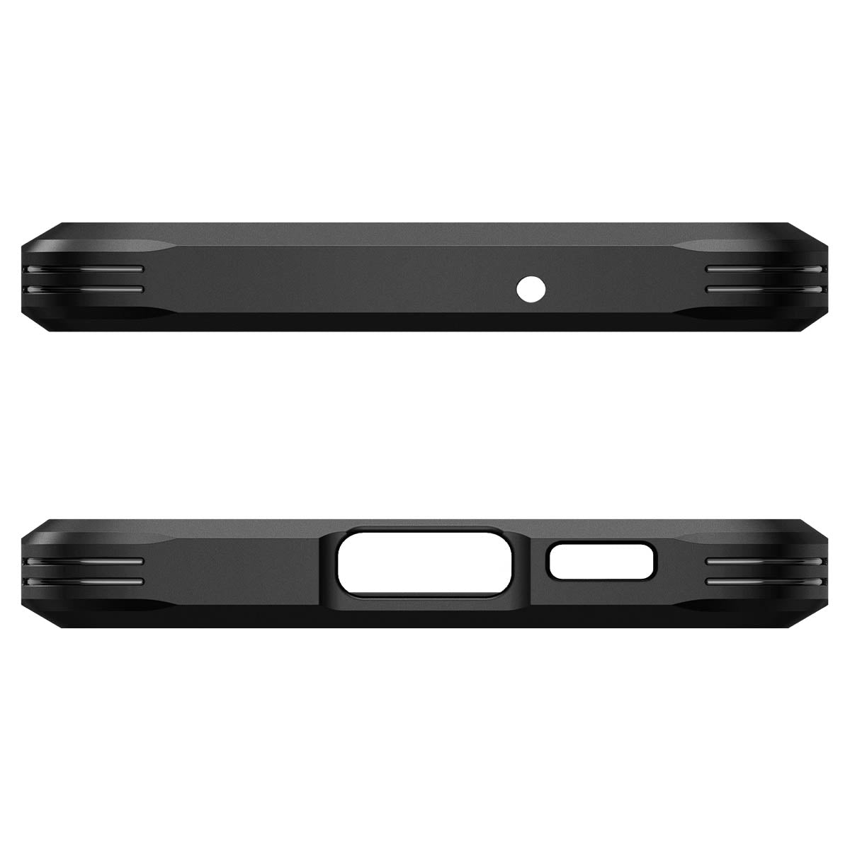 Schutzhülle Spigen Tough Armor für Galaxy S23 Plus, Schwarz