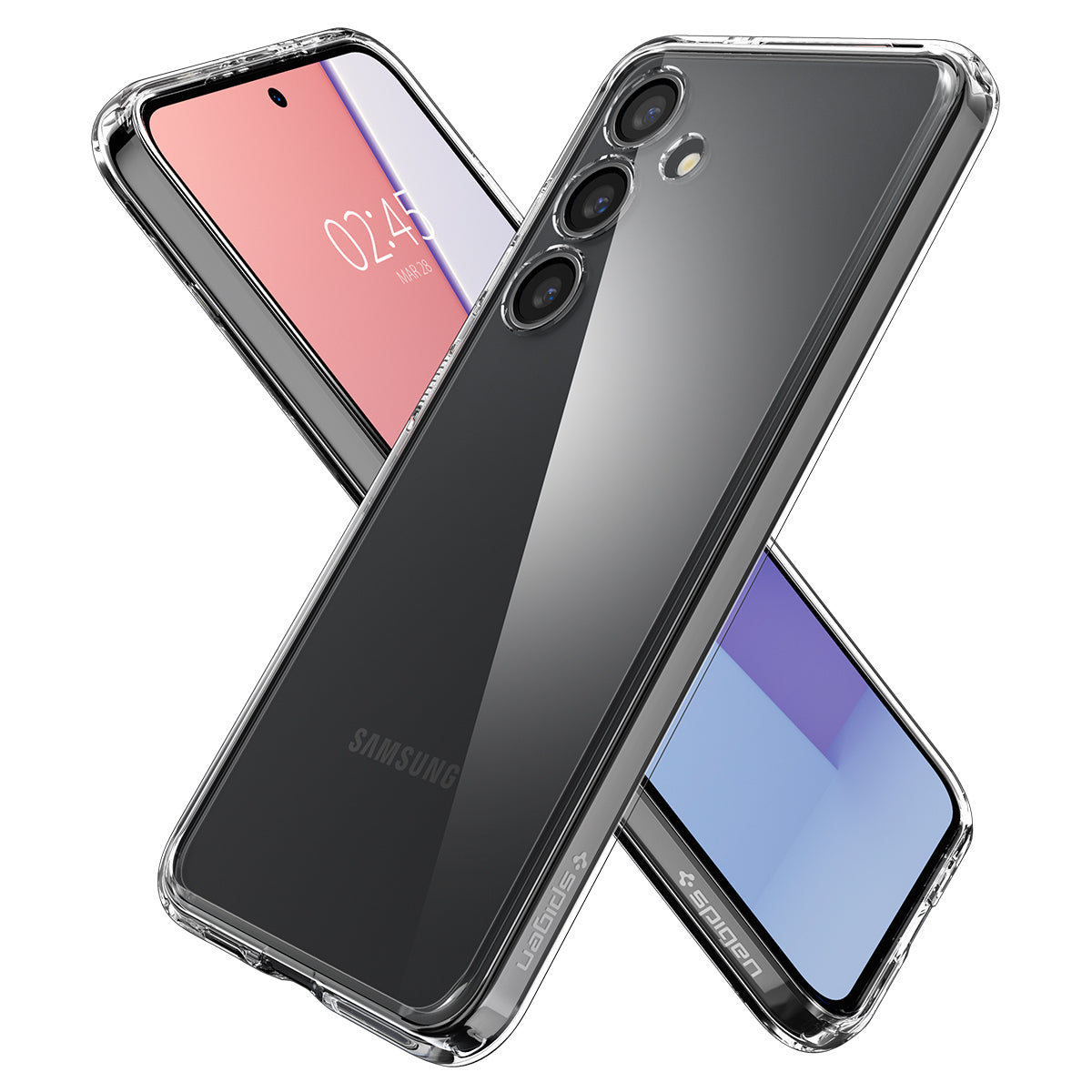 Schutzhülle für Galaxy S24 Plus, Spigen Ultra Hybrid, Transparent
