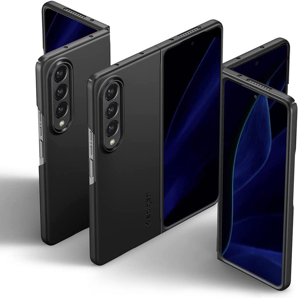 Schutzhülle Spigen Air Skin für Galaxy Z Fold4, Schwarz