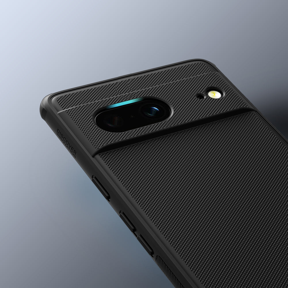Schutzhülle Nillkin Super Frosted Shield Pro für Google Pixel 7, Schwarz