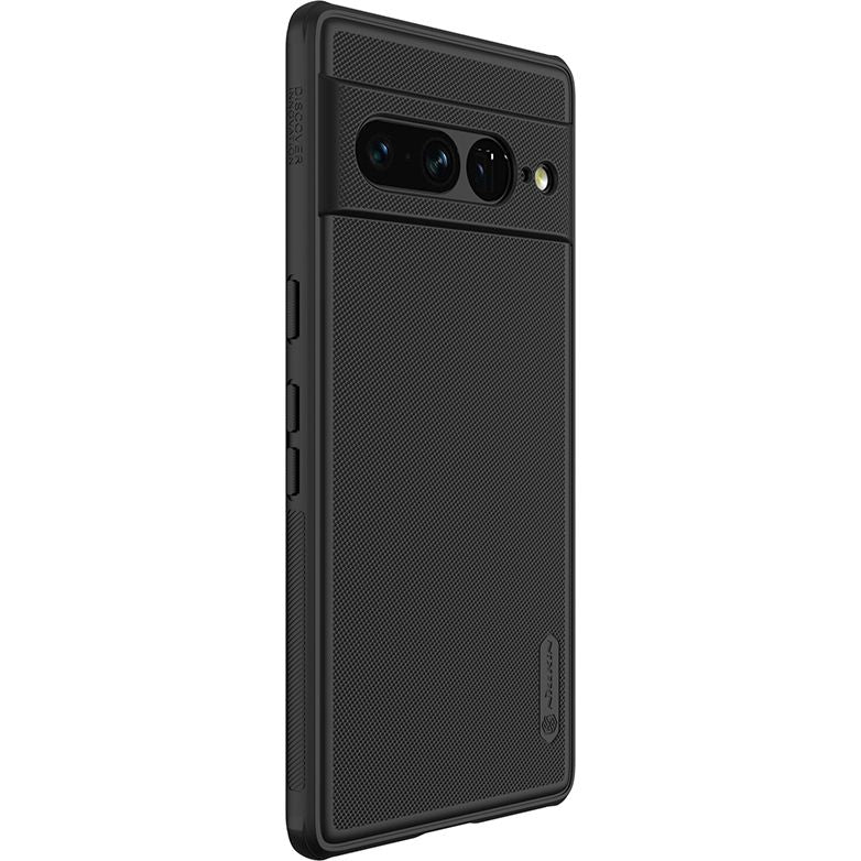 Schutzhülle Nillkin Super Frosted Shield Pro für Google Pixel 7 Pro, Schwarz